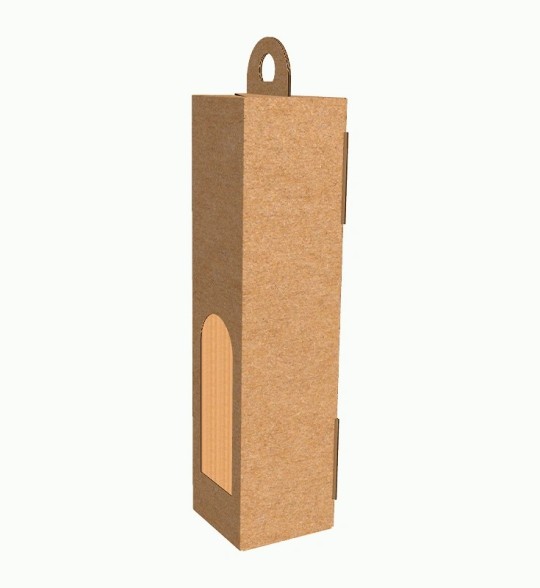 Valigetta Vino 1 Bottiglia 8,7x8,7x39,5 cm - La Mia Scatola