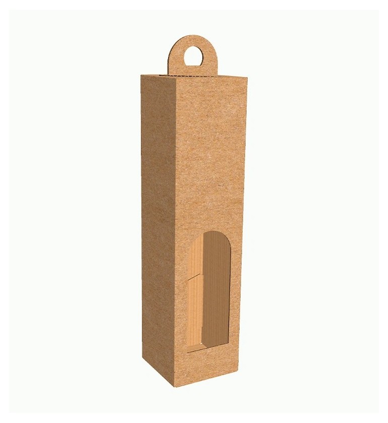 Valigetta Vino 1 Bottiglia 8,7x8,7x39,5 cm - La Mia Scatola