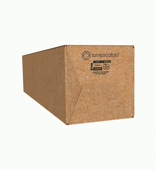 Valigetta Vino 1 Bottiglia 8,7x8,7x39,5 cm - La Mia Scatola