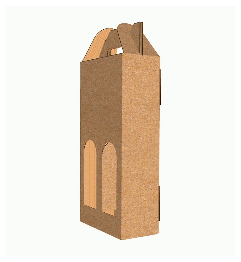 Valigetta Vino 2 Bottiglie 17x8,7x41,5 cm - La Mia Scatola