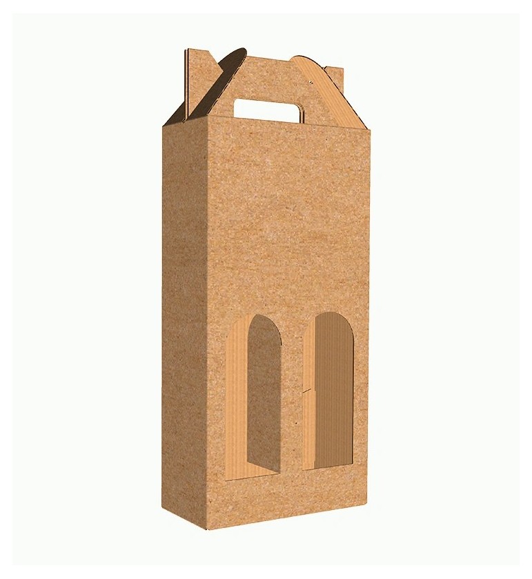 Valigetta Vino 2 Bottiglie 17x8,7x41,5 cm - La Mia Scatola